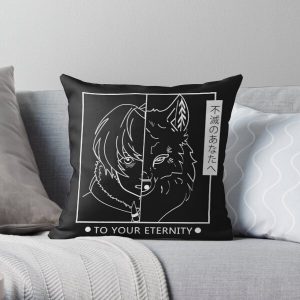 Fushi and joan|To your eternity Throw Pillow RB1505 product Offical To Your Eternity Merch
