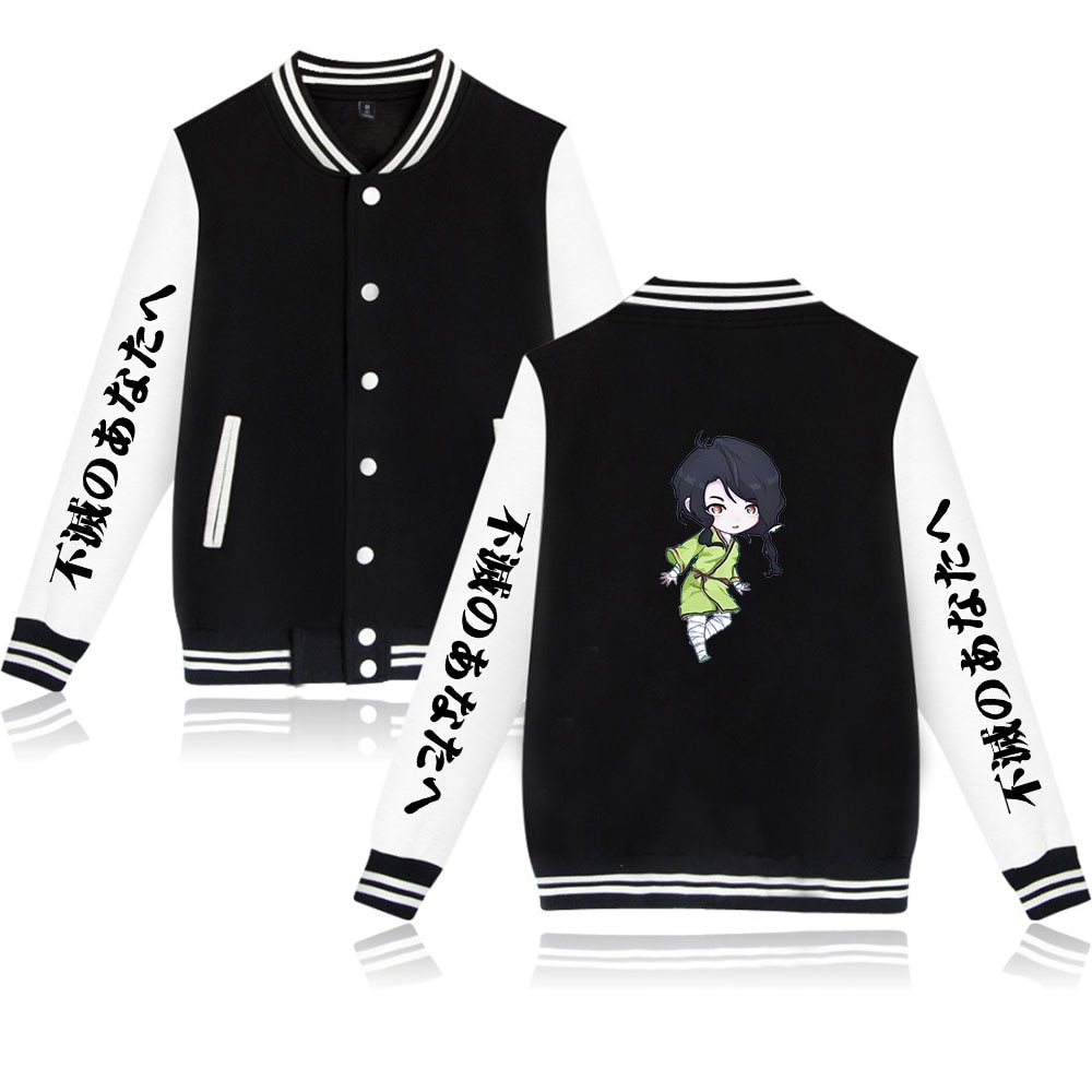 New-Anime-To-Your-Eternity-Fumetsu-jacket-Men-women-Baseball-Uniform-Clothing-Harajuku-Autumnt-Cotton-Casual