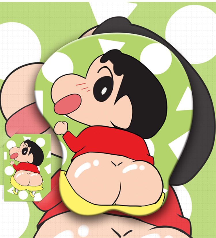 crayon_shin_chan_3d_butt_mouse_pad_5161